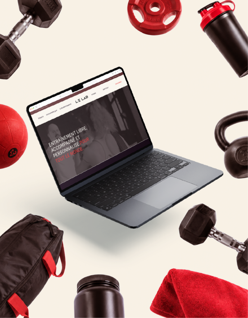 Complete website redesign for Le Lab Training
