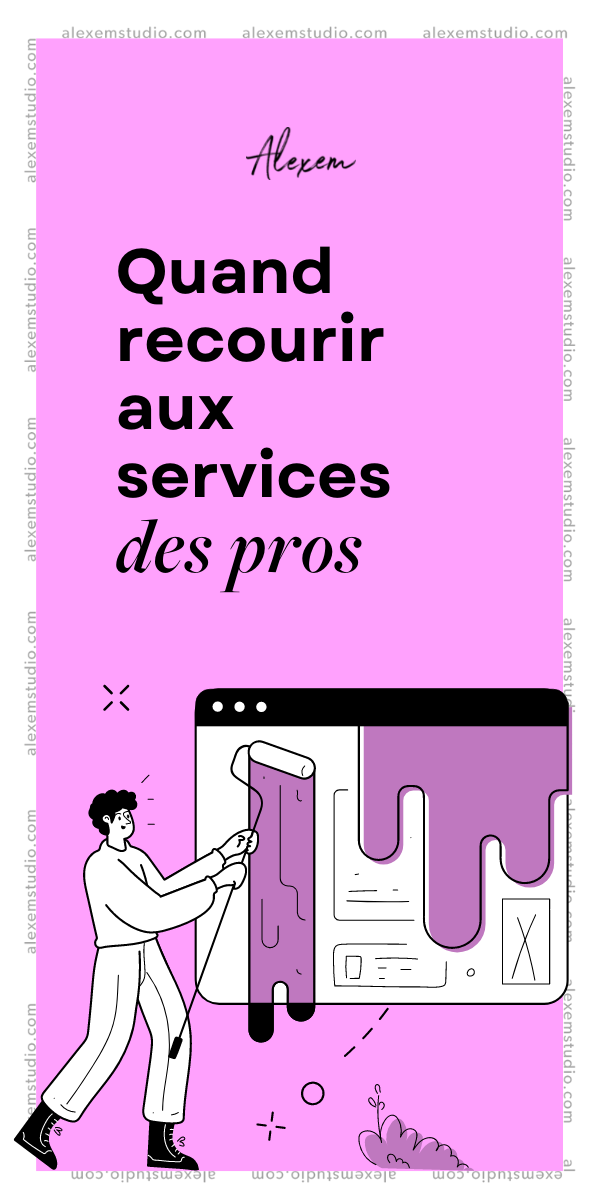 Quand recourir aux services de pro du design