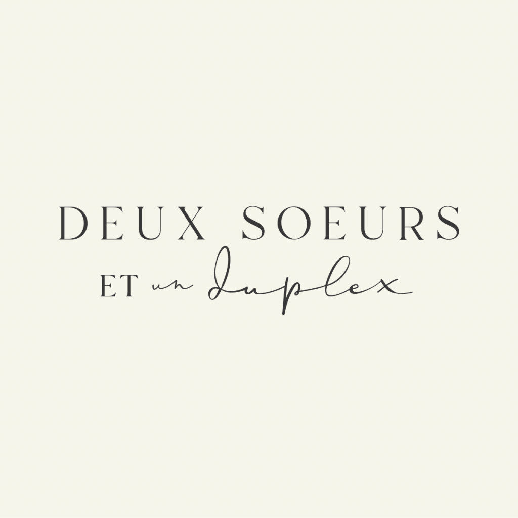 Signature visuelle Deux soeurs et un duplex