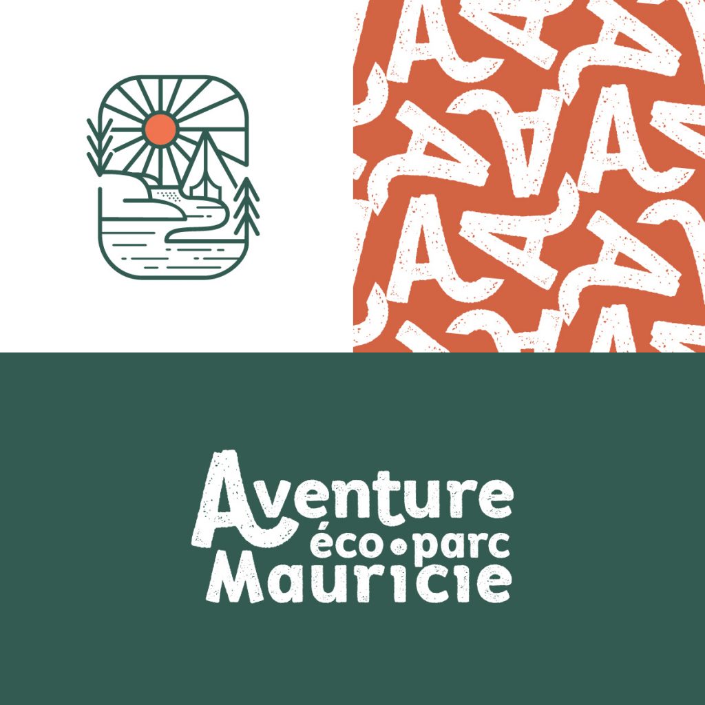 Branding complet et site web adapté pour une aventure en Mauricie