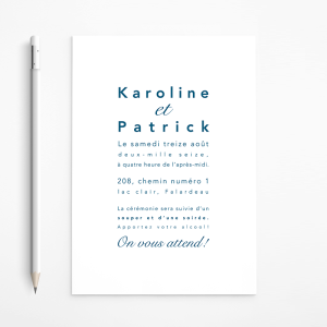 Invitation Mer Fantaisie – Image 2