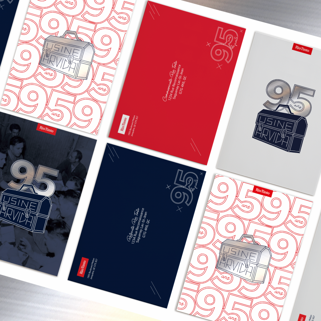 Le branding sur mesure du 95e anniversaire de site de l’Usine Arvida – Rio Tinto