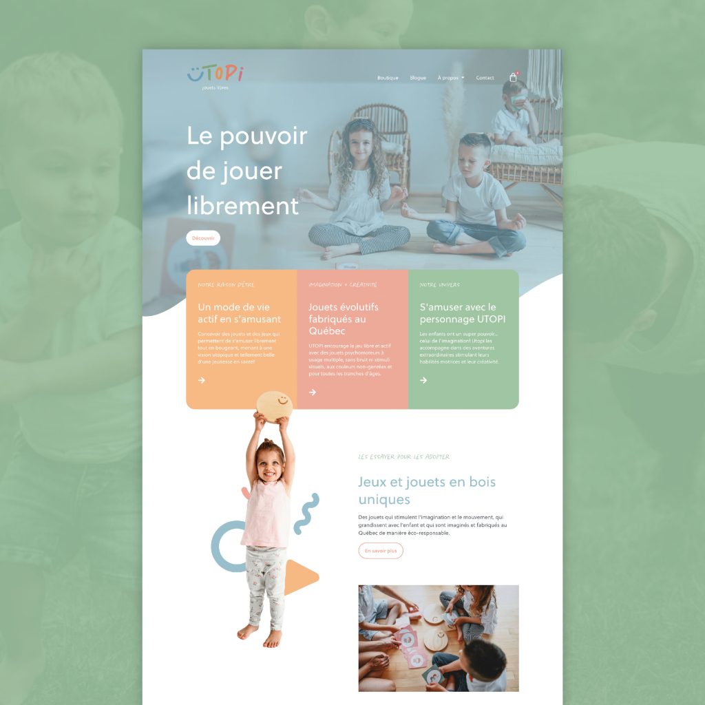 Website for Utopi
