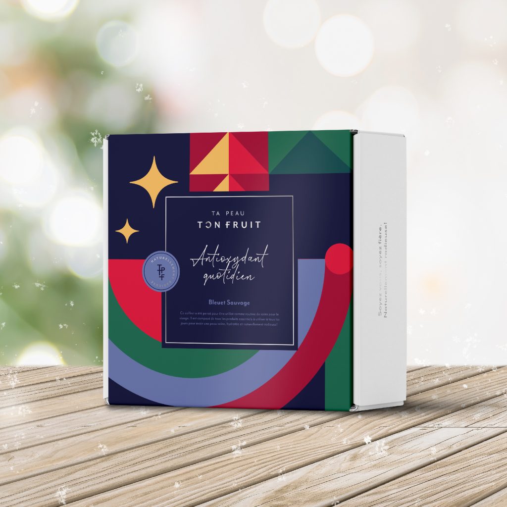 Design de boîtes d’emballage pour coffret de Noël 2023 TPTF
