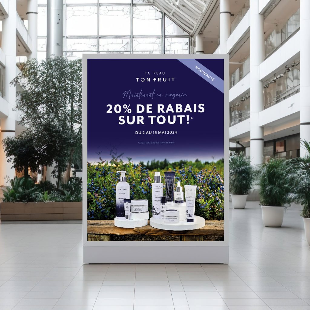 Visuels de lancement pour la nouvelle étape de Ta Peau, Ton Fruit
