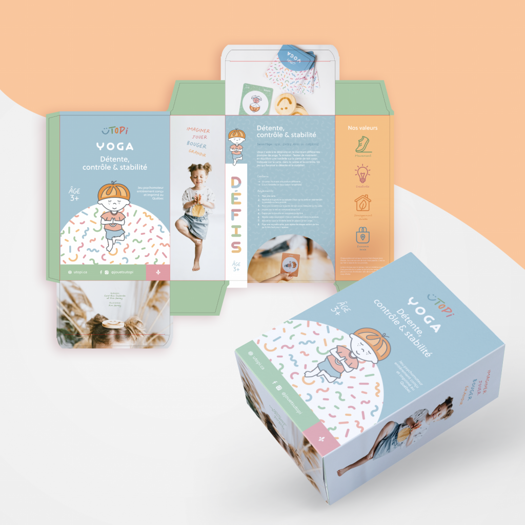Fun and dynamic branding for UTOPI