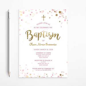 Invitation Confettis