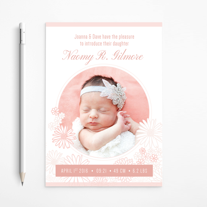 daisies-birth-announcement_invitation-front-with-pencil