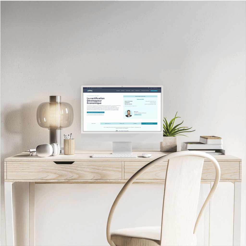 Refonte de la page de la Certification de développeur économique