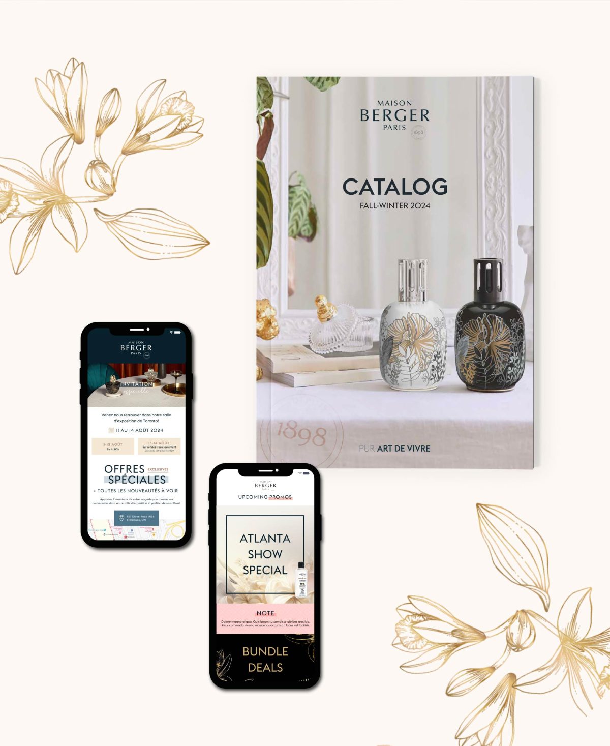 Refreshing the Maison Berger Paris retail catalog Alexem Studio