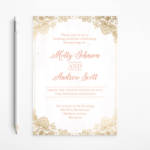 Invitation Shabby Chic – Image 2